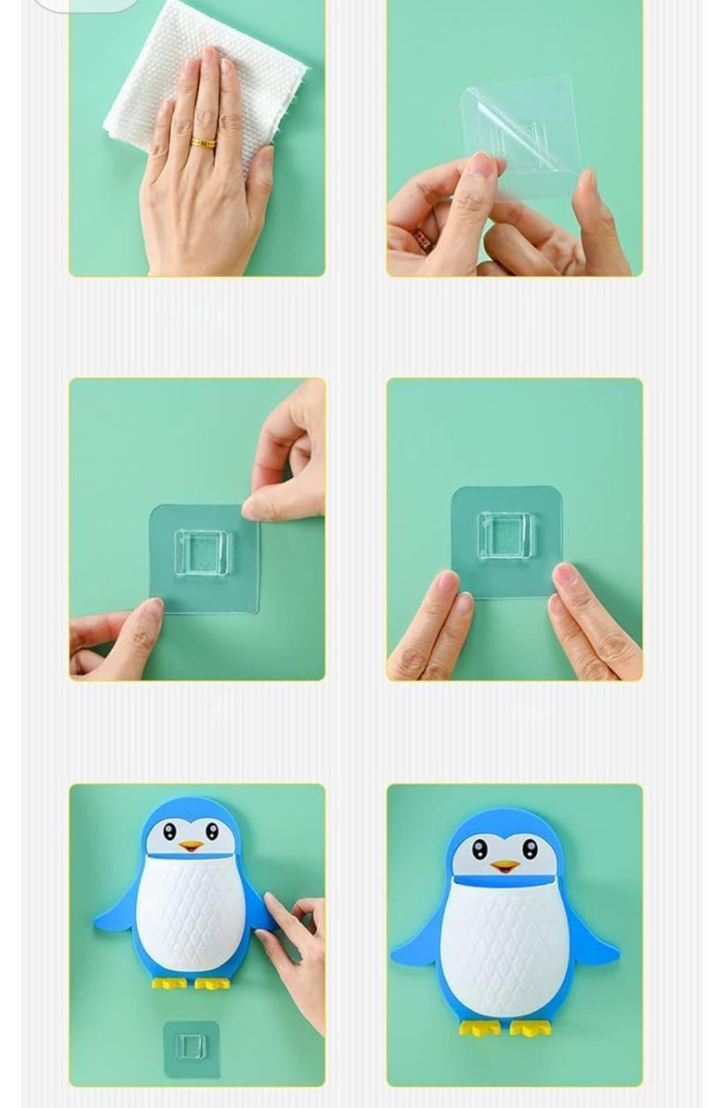 Penguin Pen Holder – Multi-Purpose Pen Stand & Toothbrush Holder | CozyDekor