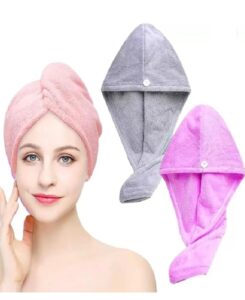 Head Towel – Soft Microfiber Hair Wrap | Quick-Dry & Lightweight | CozyDekor
