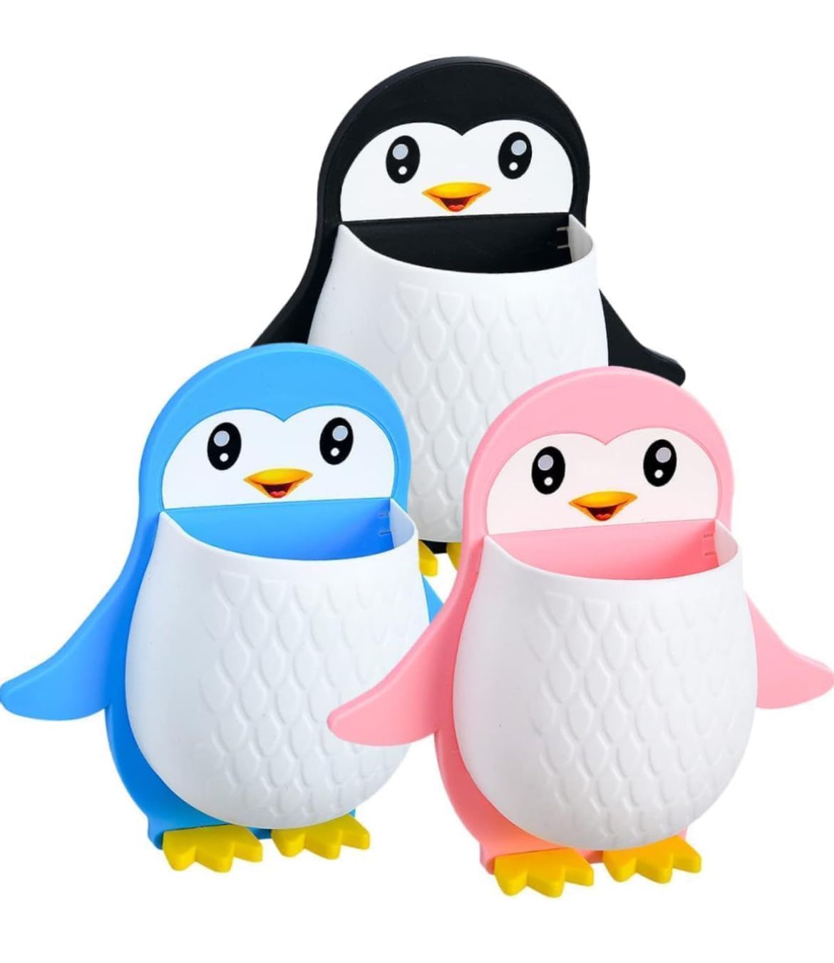 Penguin Pen Holder – Multi-Purpose Pen Stand & Toothbrush Holder | CozyDekor