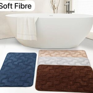 Soft Fibre Floor Mat 16×24 | CozyDekkor | Ultra-Soft & Anti-Slip