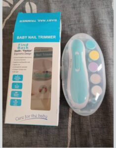 Baby Nail Trimmer by CozyDekor | Safe, Gentle & Electric Nail File for Newborns