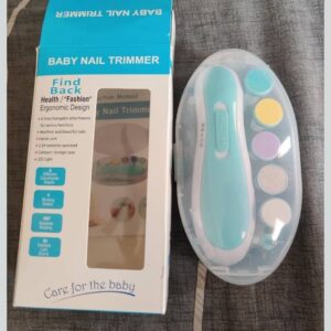 Baby Nail Trimmer by CozyDekor | Safe, Gentle & Electric Nail File for Newborns