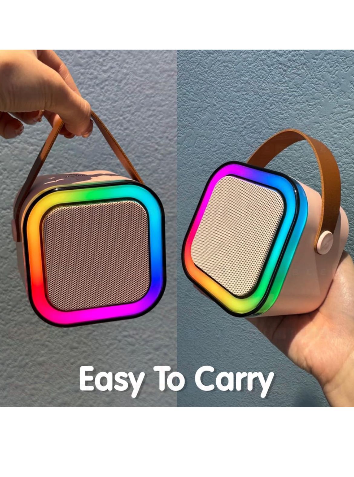 Rock Light Speaker with Mic: Where Sound Meets Style at CozyDekor